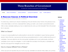 Tablet Screenshot of 3branchesofgovernment.com
